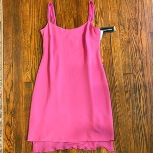 Jones Wear Fuchsia Midi Dress